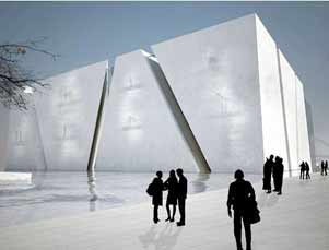 意大利：建筑师制作出透明水泥 建筑白天室内不开灯